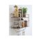 Chic Antique Gl. hylde med 5 Knager, Antique Creme