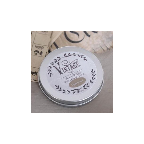 Jeanne d'Arc Living Vintage Wax, Light Brown (35g)