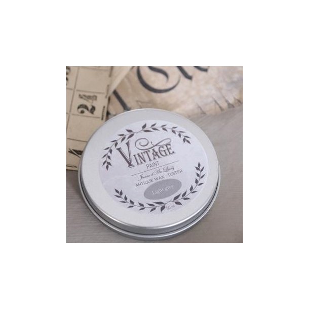 Jeanne d'Arc Living Vintage Wax, Light Grey (35g)
