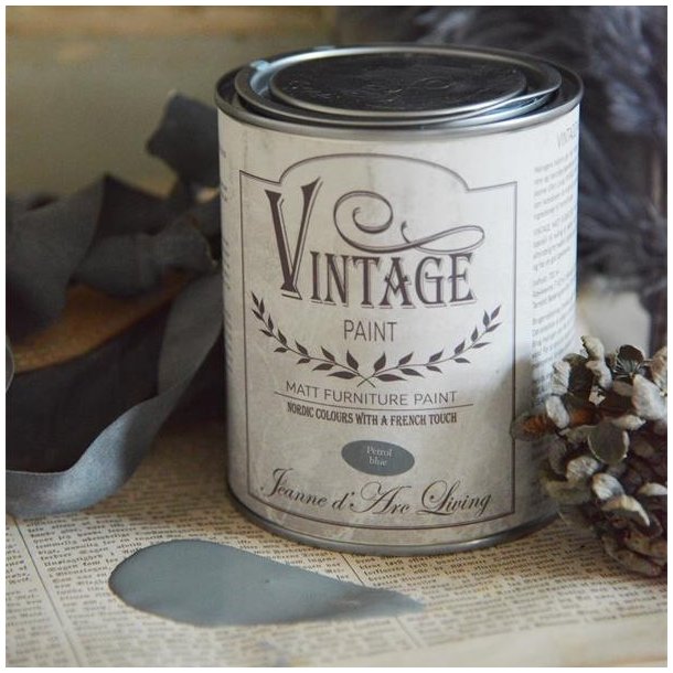 Jeanne d'Arc Living Petrol Blue Kalkmaling, 700ml