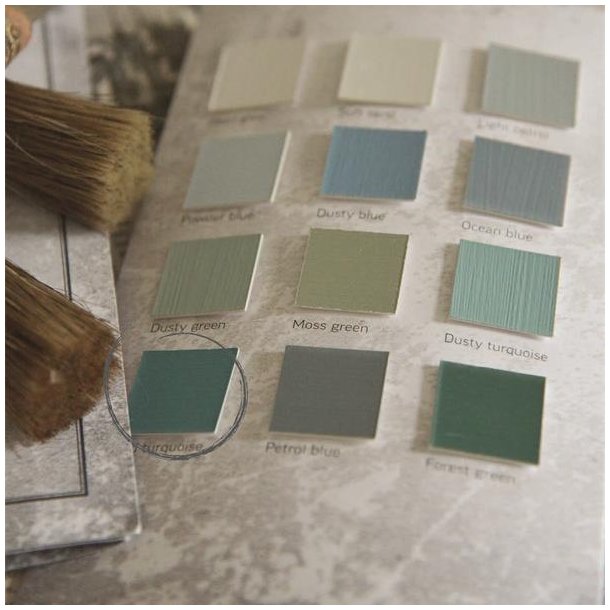 Jeanne d'Arc Living Old Turquoise Kalkmaling, 700ml