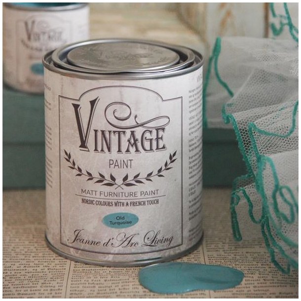 Jeanne d'Arc Living Old Turquoise Kalkmaling, 700ml