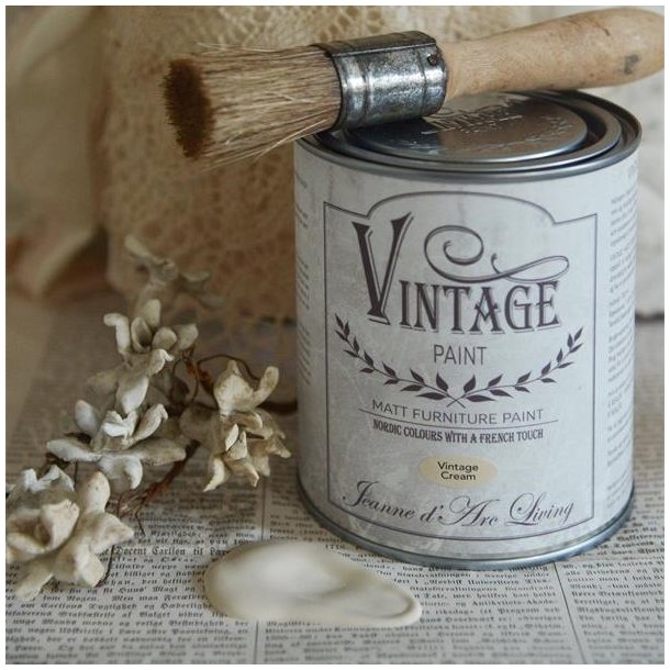 Jeanne d'Arc Living Vintage Cream Kalkmaling, 700ml