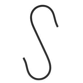 Madam Stoltz Sort S-Krog