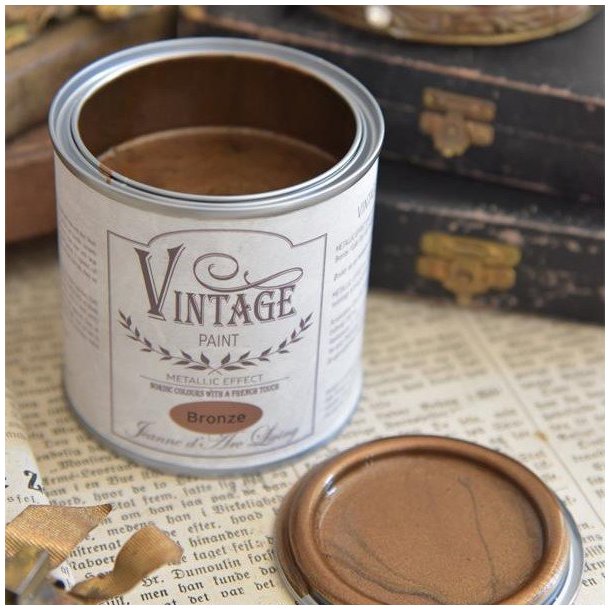 Jeanne d'Arc Living Metallic Bronze Kalkmaling, 200ml