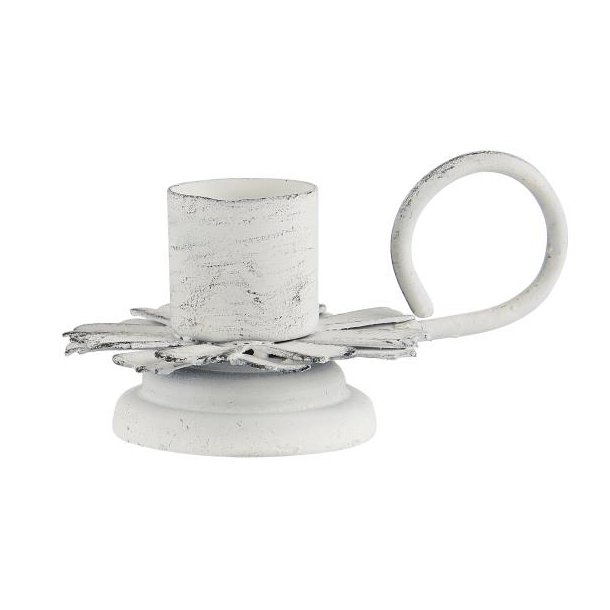 Ib Laursen Stage t/bedelys blomst m/hank, hvid