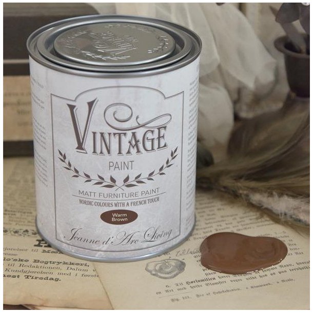 Jeanne d'Arc Living Warm Brown Kalkmaling, 700ml