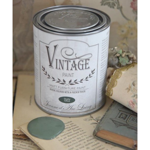 Jeanne d'Arc Living Dusty Olive Kalkmaling, 700ml