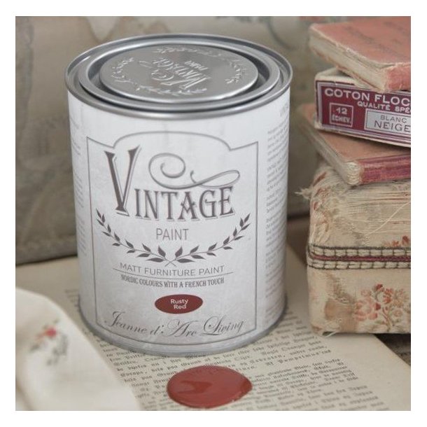 Jeanne d'Arc Living Rusty Red Kalkmaling, 700ml