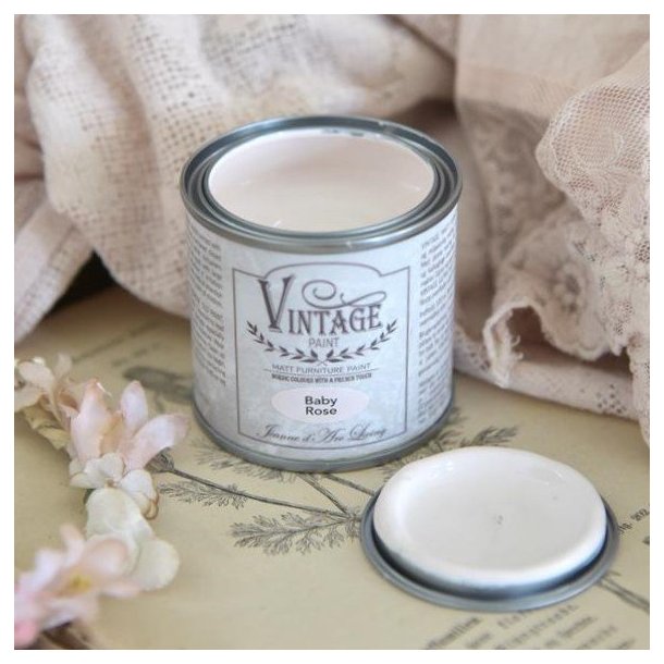 Jeanne d'Arc Living Baby Rose Kalkmaling, 100ml