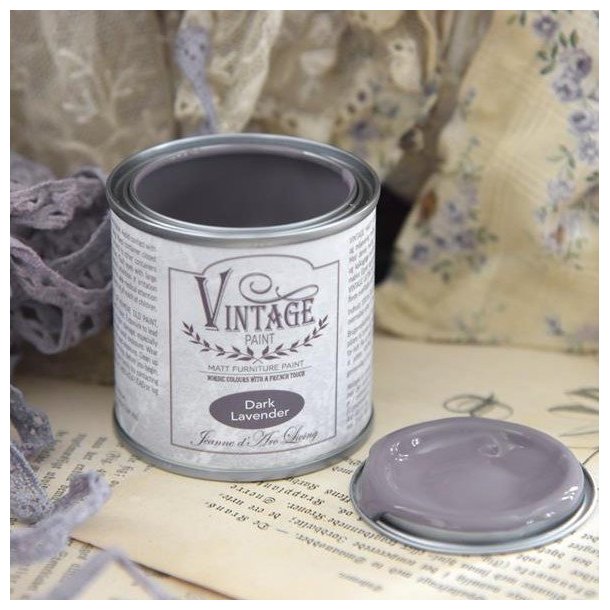 Jeanne d'Arc Living Dark Lavender Kalkmaling, 100ml