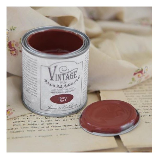 Jeanne d'Arc Living Rusty Red Kalkmaling, 100ml