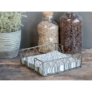 Chic Antique Fil de fer Servietholder