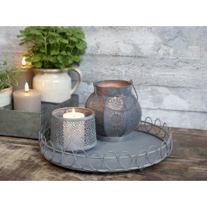 Chic Antique Fad m. fil de fer kant