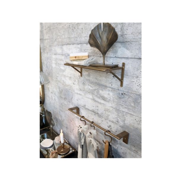 Chic Antique Hylde m. riller, Messing