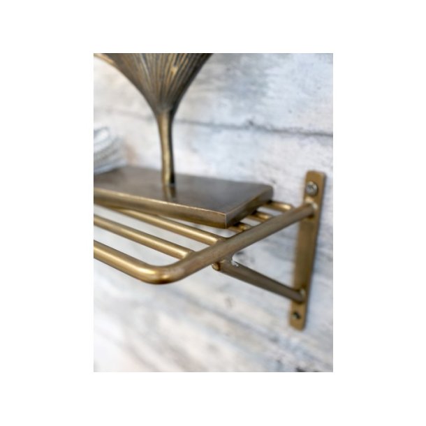 Chic Antique Hylde m. riller, Messing