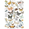 Vintage Paint Redesign decor transfers, Butterfly Dance