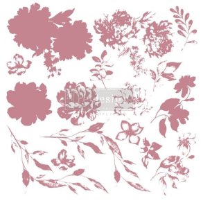 Vintage Paint Decor Stamp, Sweet Blossoms