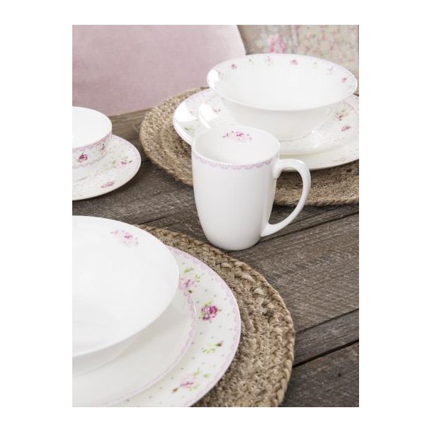 Ib Laursen Rund Dkkeserviet Mrk Jute, Natur