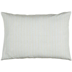 Ib Laursen Pudebetrk lysebl m/tynde beige striber