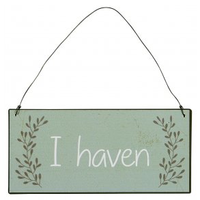 Ib Laursen Metalskilt I haven