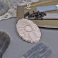 Vintage Paint Tr Ornament Ovalt, 5 x 8 cm