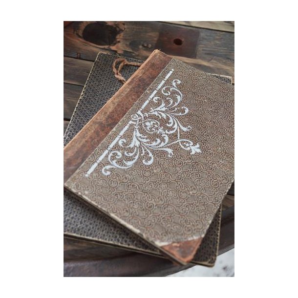 Vintage Paint Stencil - Edge motif