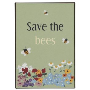 Ib Laursen Metalskilt Save the bees