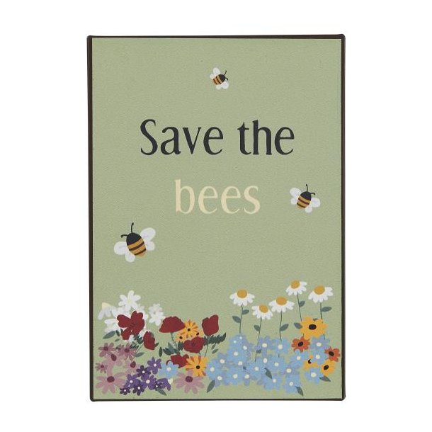 Ib Laursen Metalskilt Save the bees