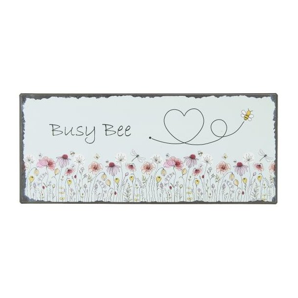 Ib Laursen Metalskilt Metalskilt Busy Bee