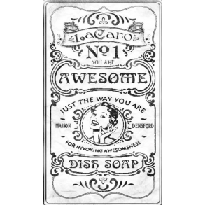 Vintage Paint Transfer Motiver - Lacaro