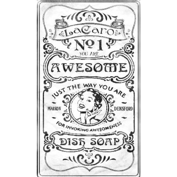 Vintage Paint Transfer Motiver - Lacaro