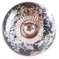 La Finesse Keramik Knop, Sort/Slv