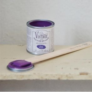 Jeanne d'Arc Living Dark Purple Kalkmaling, 100ml