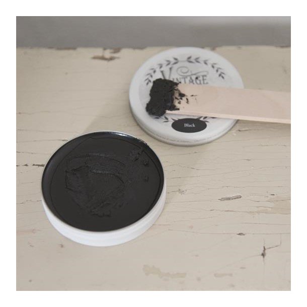 Jeanne d'Arc Living Vintage Wax, Black (35g)