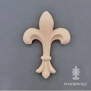 Vintage Paint Trudskring, Fransk Lilje