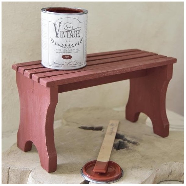 Jeanne d'Arc Living Rusty Red Kalkmaling, 700ml