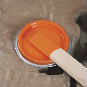 Jeanne d'Arc Living Bright Orange Kalkmaling, 700ml