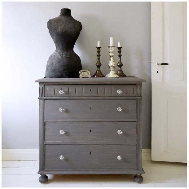 Jeanne d'Arc Living French Grey Kalkmaling, 100ml