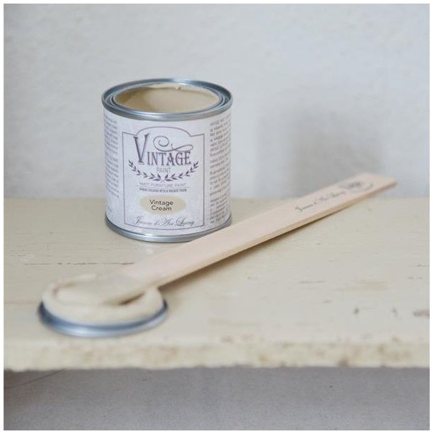 Jeanne d'Arc Living Vintage Cream Kalkmaling, 100ml