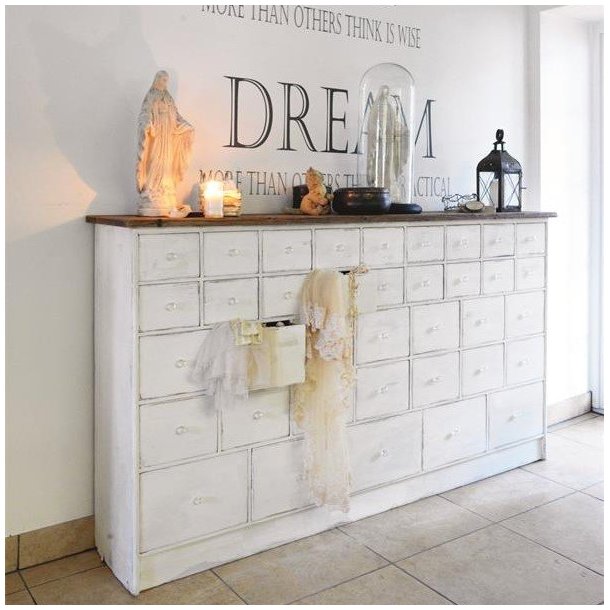 Jeanne d'Arc Living Natural White Kalkmaling, 100ml