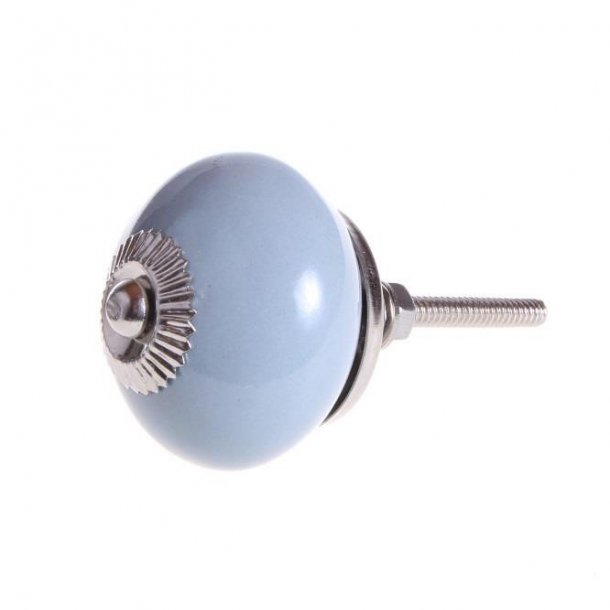 La Finesse Keramik Knop, Dusty Blue