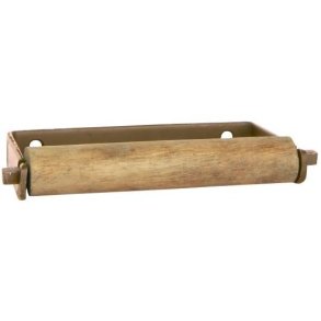  Ib Laursen Toiletpapirholder ALTUM, Messing m/trrulle