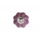 La Finesse Keramik Knop, Purple