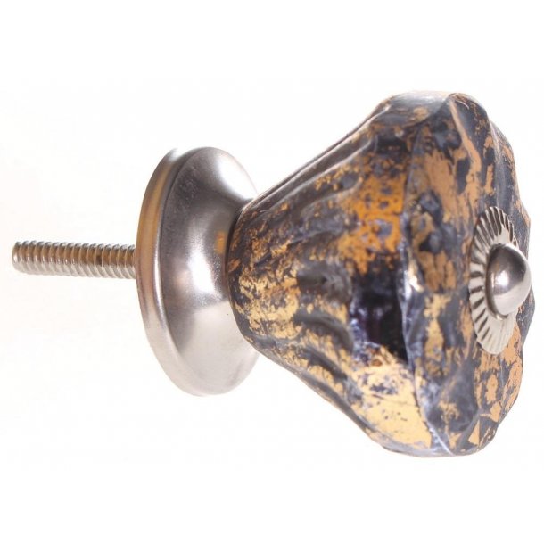 La Finesse Knop, Sort &amp; Guld