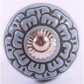 La Finesse Keramik Knop, Blgr Blomst