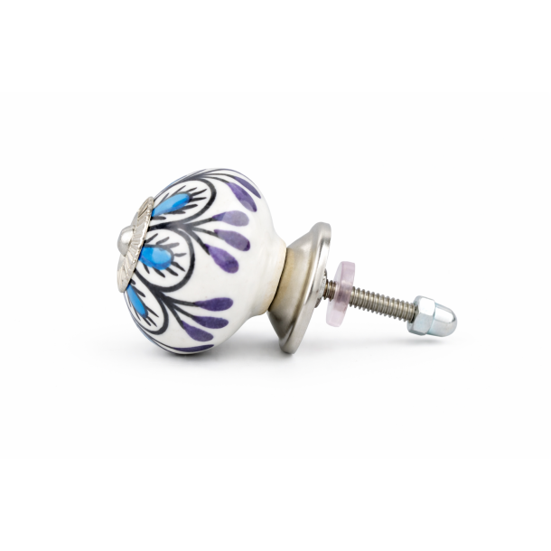 Lundager Hvid Greb, Sort og Bl� M�nster