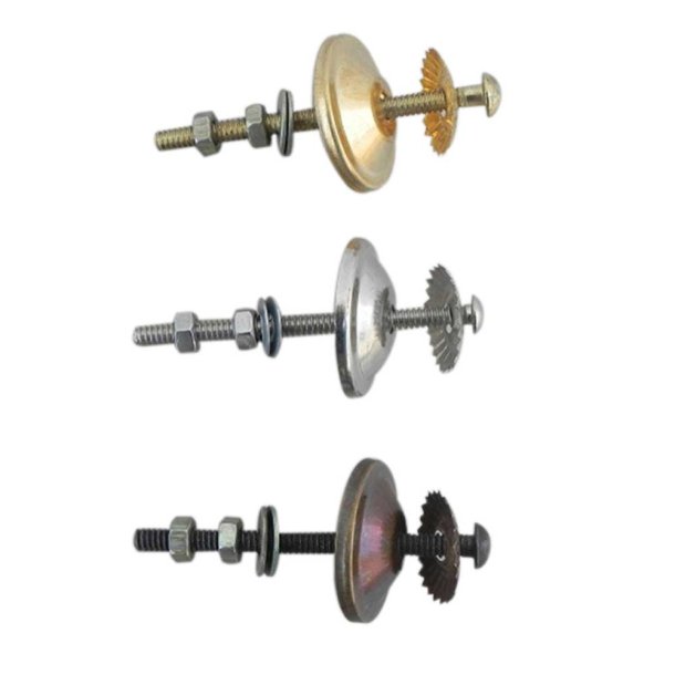 Lundager Knop Roset, S�lv