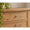 Lundager Rund Keramik Knop Creme, 2,5 cm