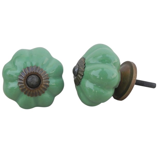  Lundager Gr�n Knop, Antique Rosette
